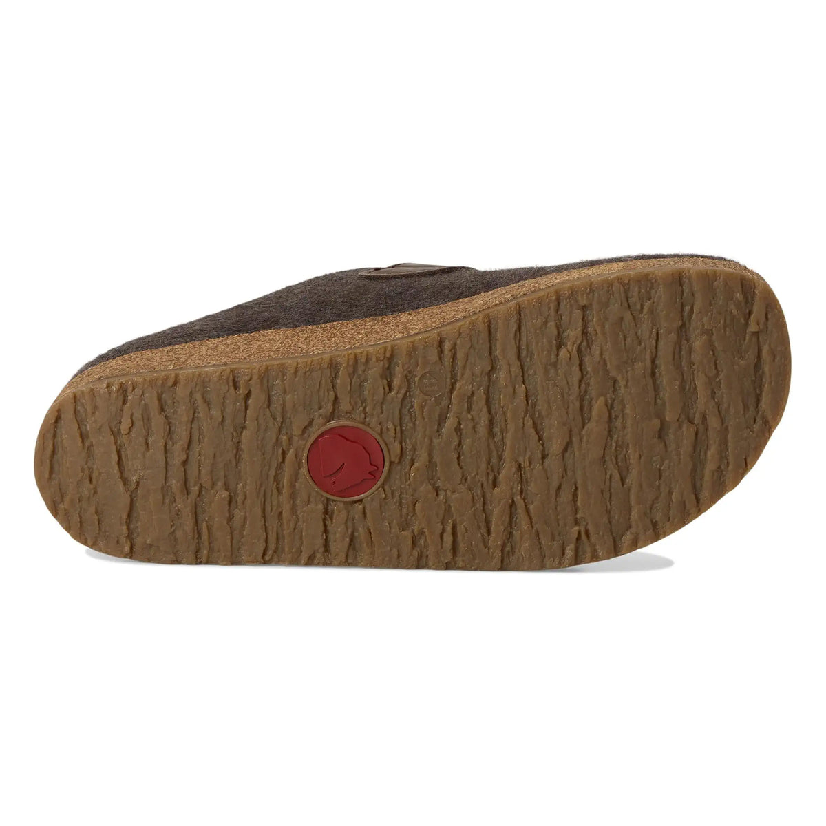 HAFLINGER SHARON BUCKLE CLOG CHOCOLATE - WOMENS
