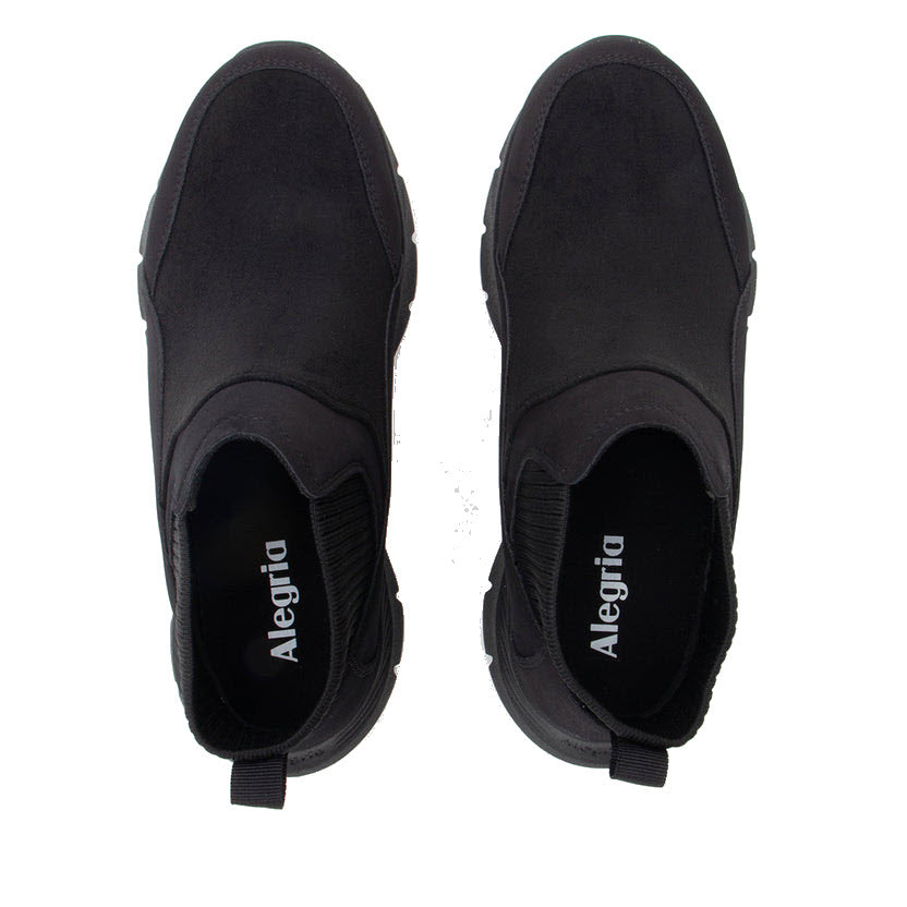 ALEGRIA RYNAE STRETCH CHELSEA BOOT BLACK - WOMENS