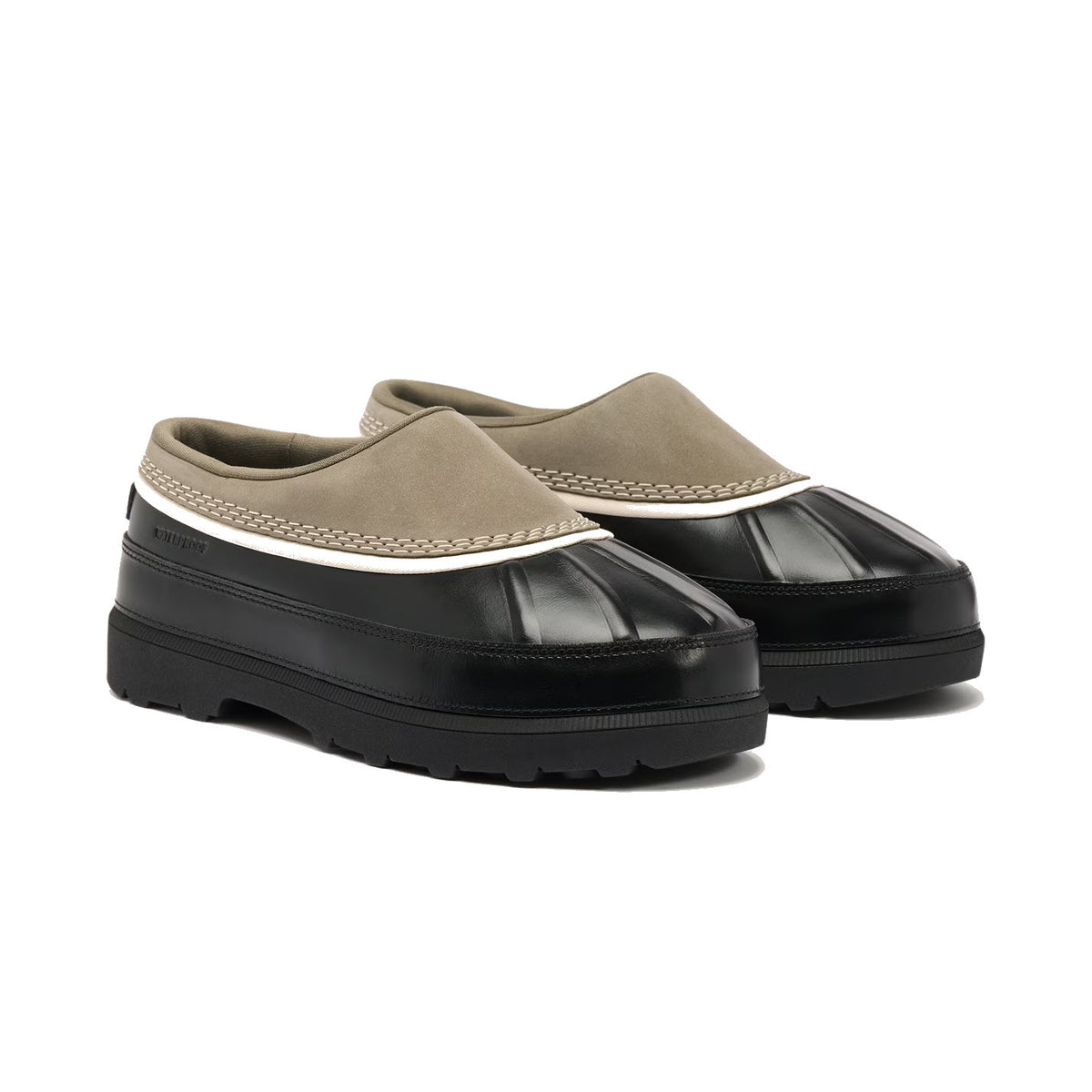 SOREL AMBLER WATERPROOF SHOE STONE GREEN BLACK - WOMENS