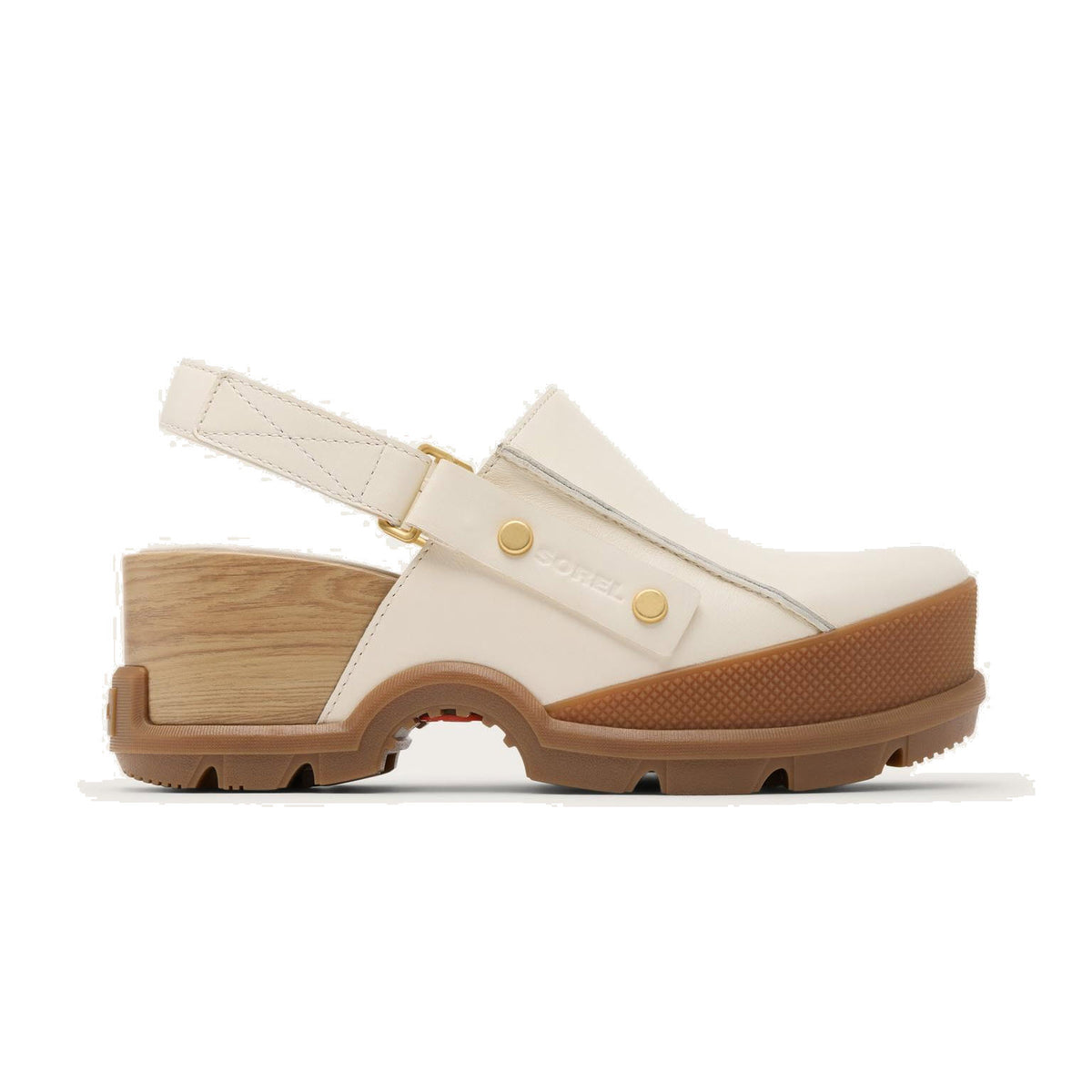 SOREL ROAM N CLOG RBR SNOW GUM - WOMENS