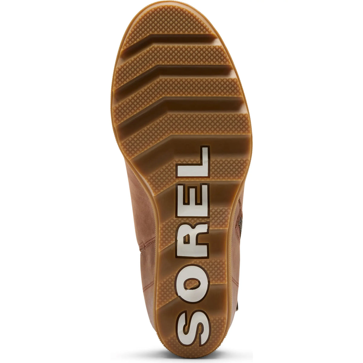 SOREL JOAN RHAPSODY ZIP WEDGE BOOT DARK AUBURN - WOMENS