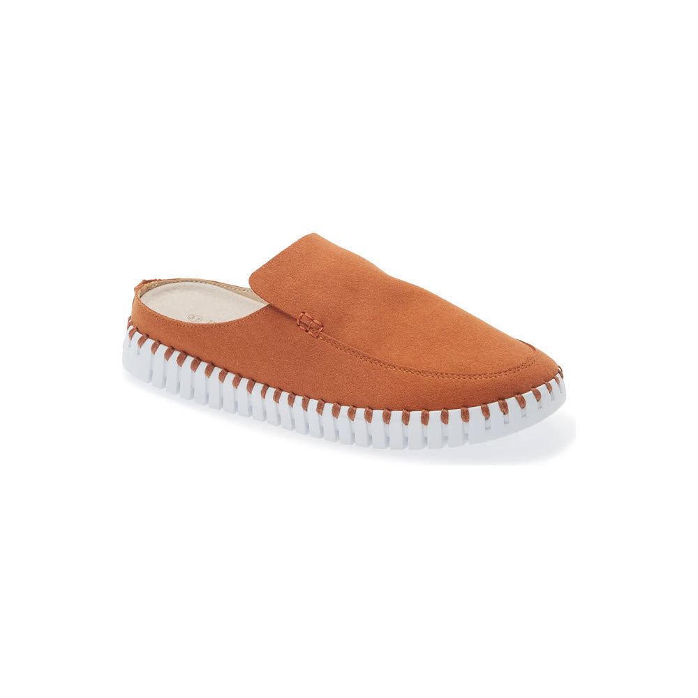 ILSE JACOBSEN TULIP LOAFER MULE GINGERBREAD - WOMENS