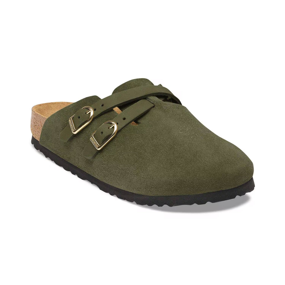 BIRKENSTOCK BLAIR SUEDE CLOG THYME - WOMENS