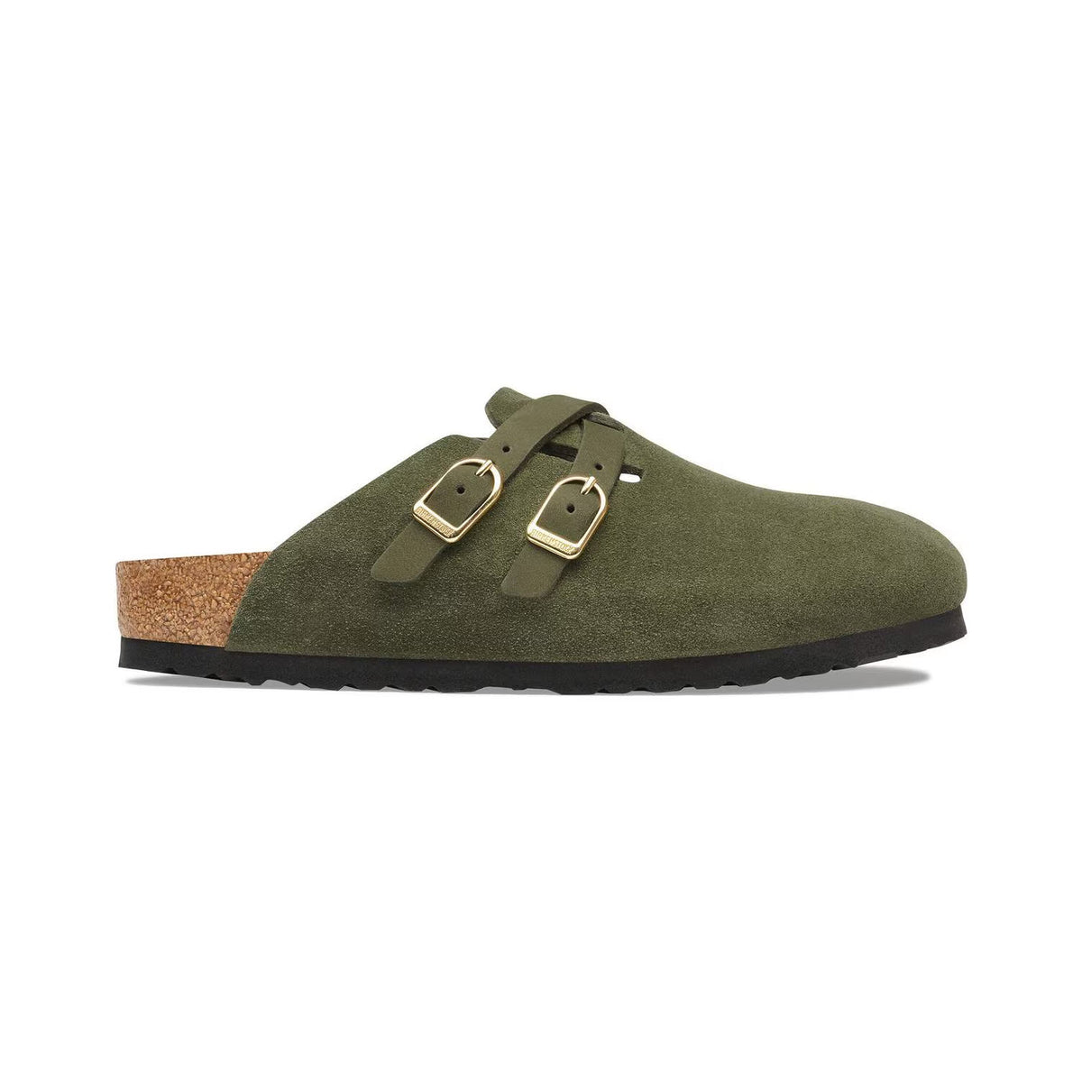 BIRKENSTOCK BLAIR SUEDE CLOG THYME - WOMENS
