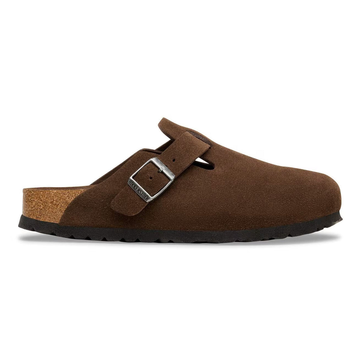 BIRKENSTOCK BOSTON SOFT FOOTBED SUEDE CARAFE - WOMENS