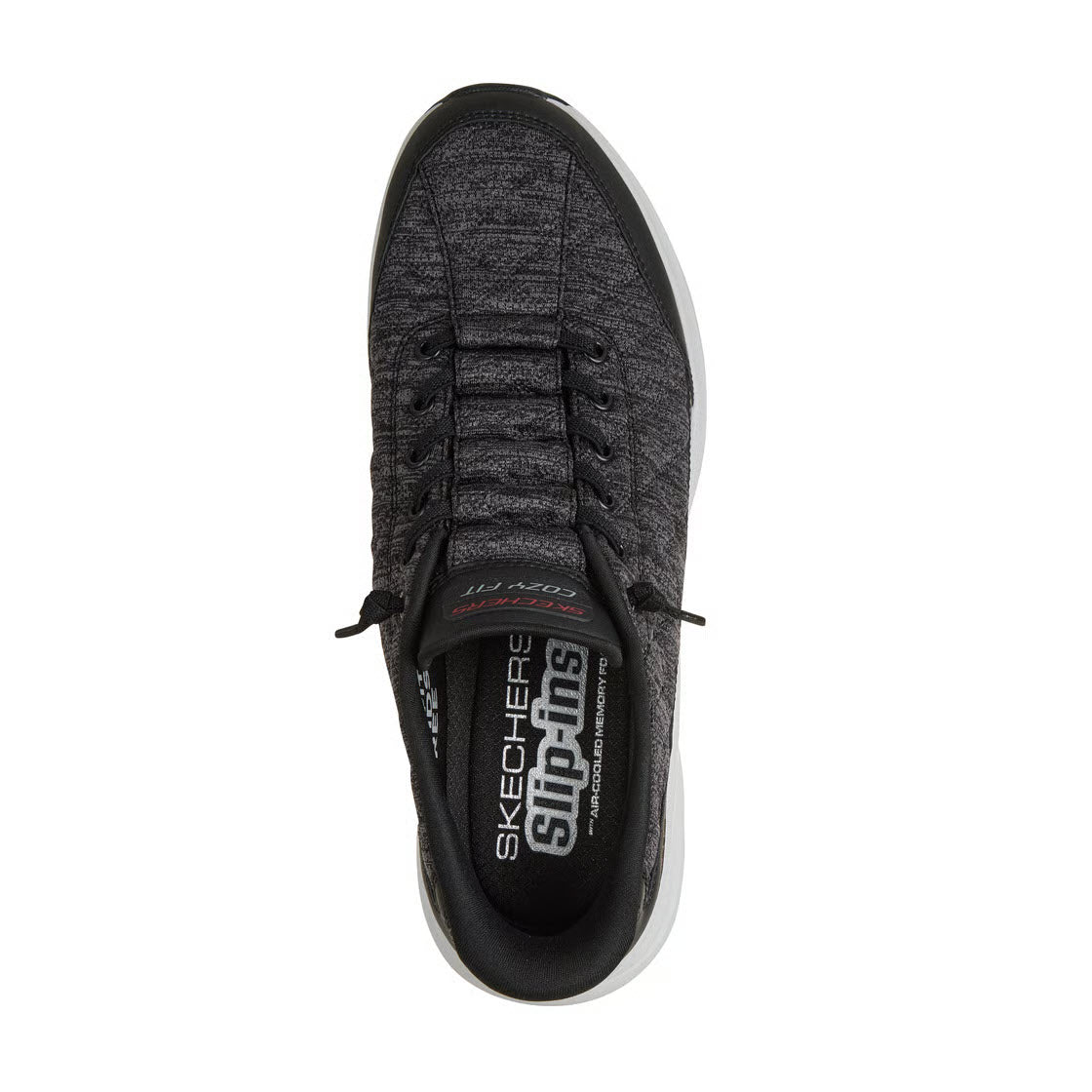 SKECHERS CONTOUR FOAM COPOST BLACK - MEN