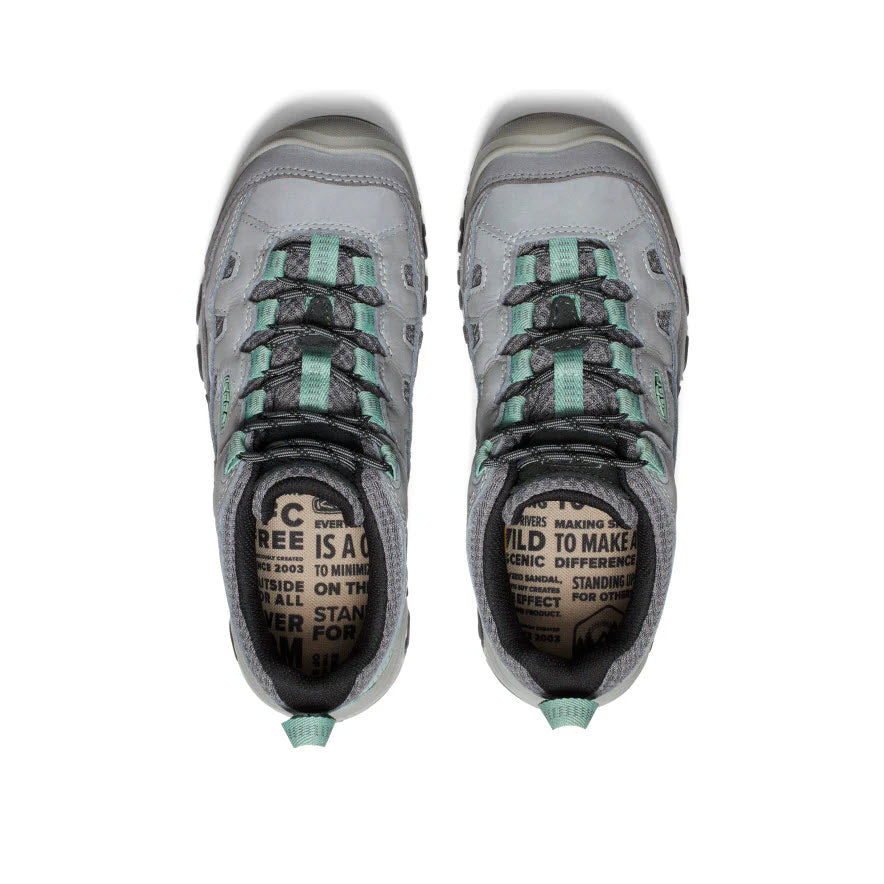 KEEN TARGHEE IV VENT ALLOY/GRANITE GREEN - WOMENS