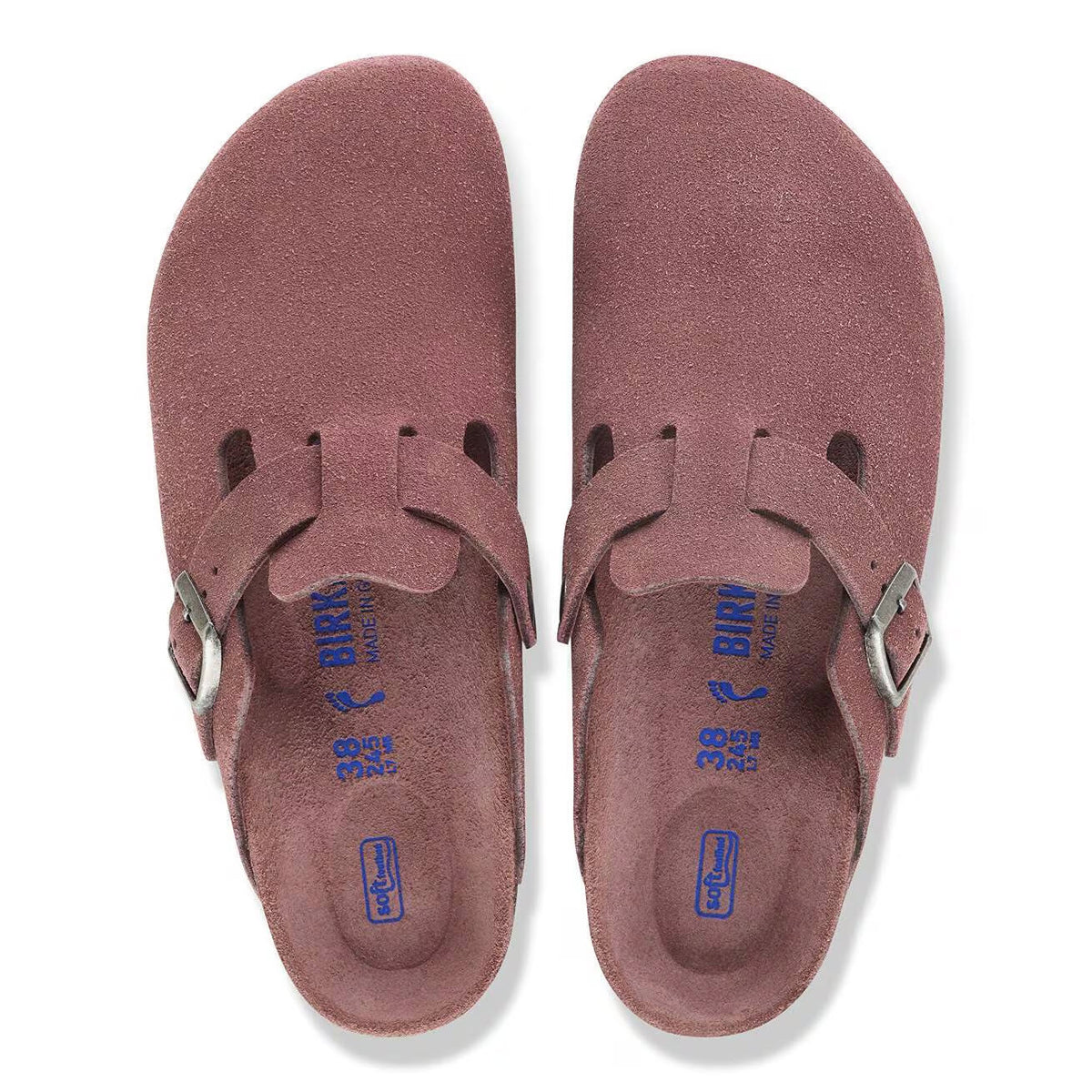 BIRKENSTOCK BOSTON SOFT FOOTBED PEPPER - ADULTS