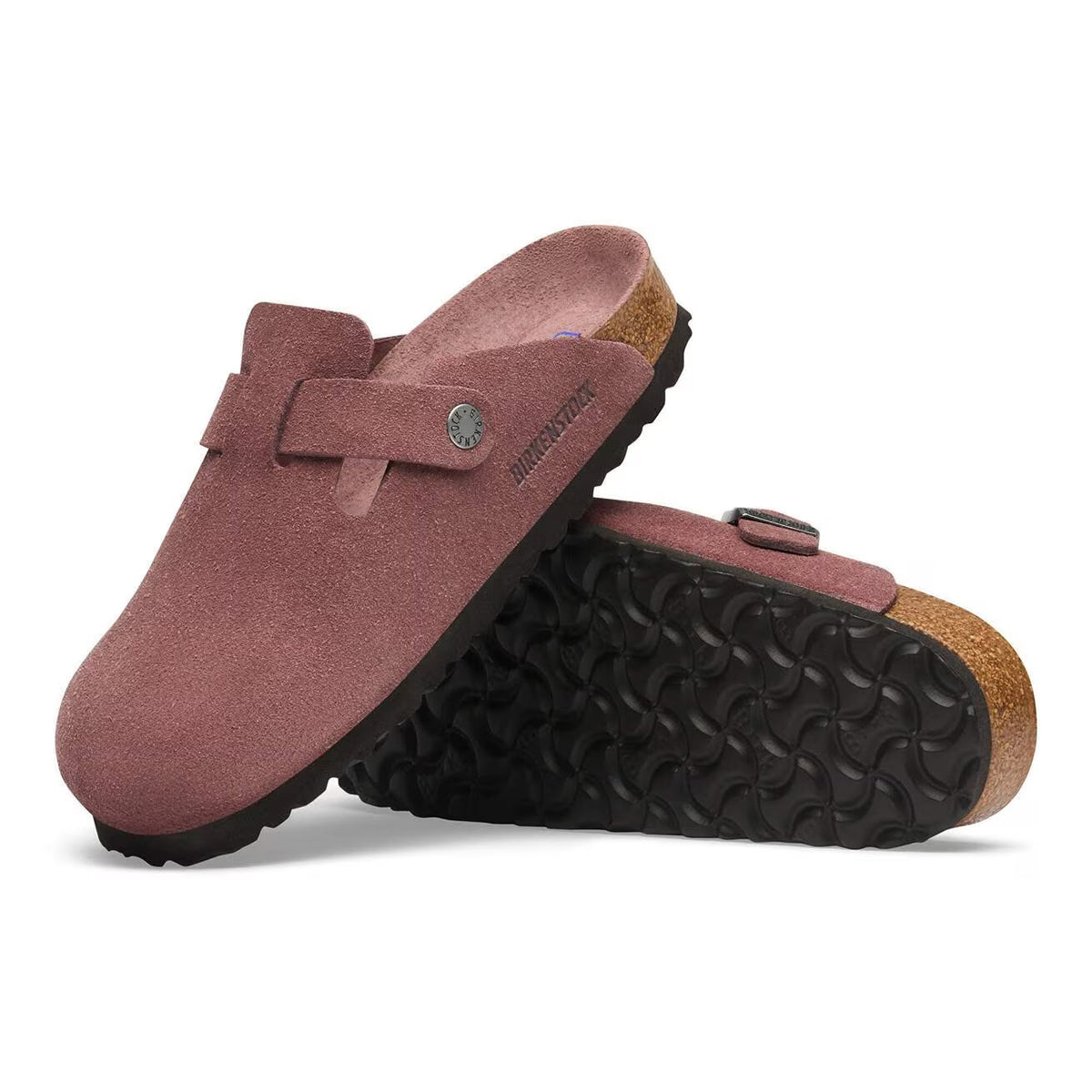 BIRKENSTOCK BOSTON SOFT FOOTBED PEPPER - ADULTS