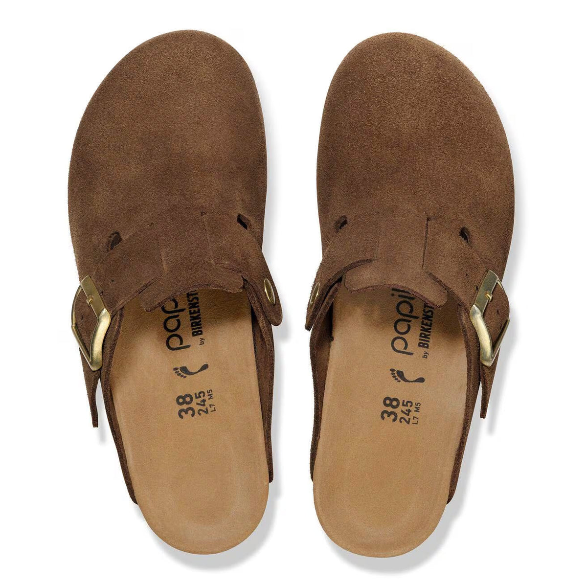 BIRKENSTOCK FANNY CLOG DARK TEA - WOMENS