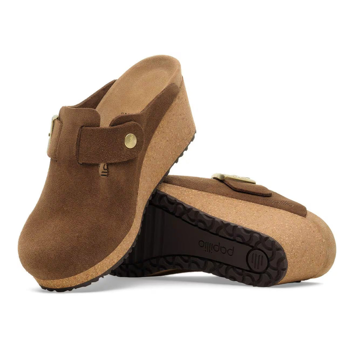 BIRKENSTOCK FANNY CLOG DARK TEA - WOMENS