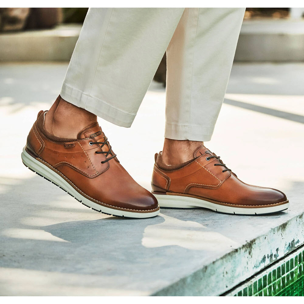 PIKOLINOS MANACOR BRANDY LACE UP - MENS