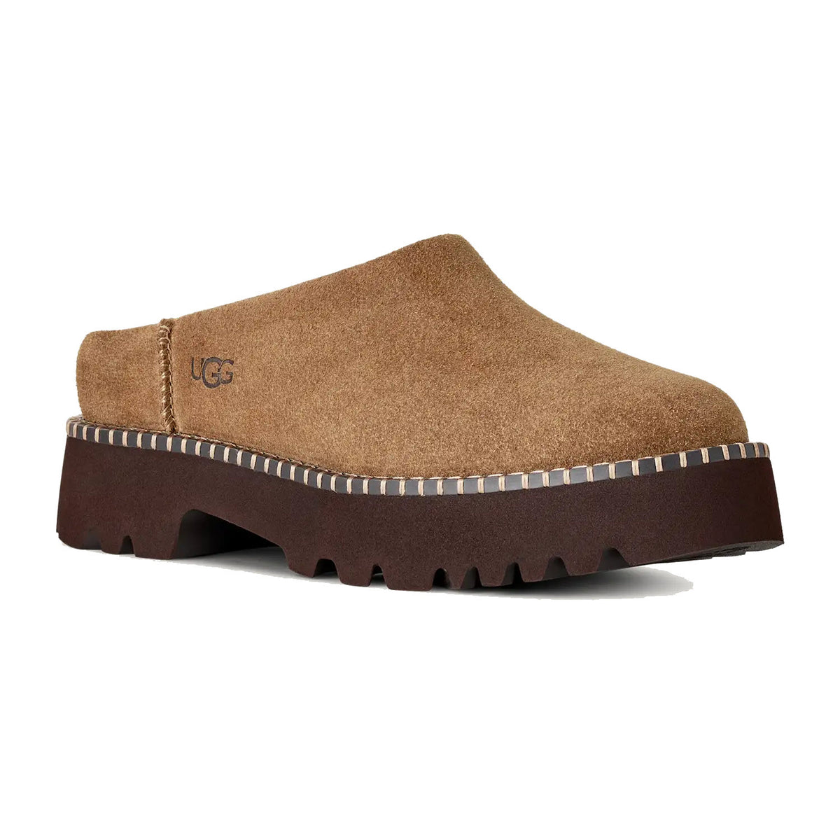 UGG UPTOWNER MULE SUEDE LIGHT BRONZE - WOMENS