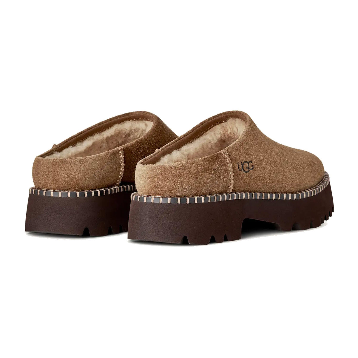 UGG UPTOWNER MULE SUEDE LIGHT BRONZE - WOMENS