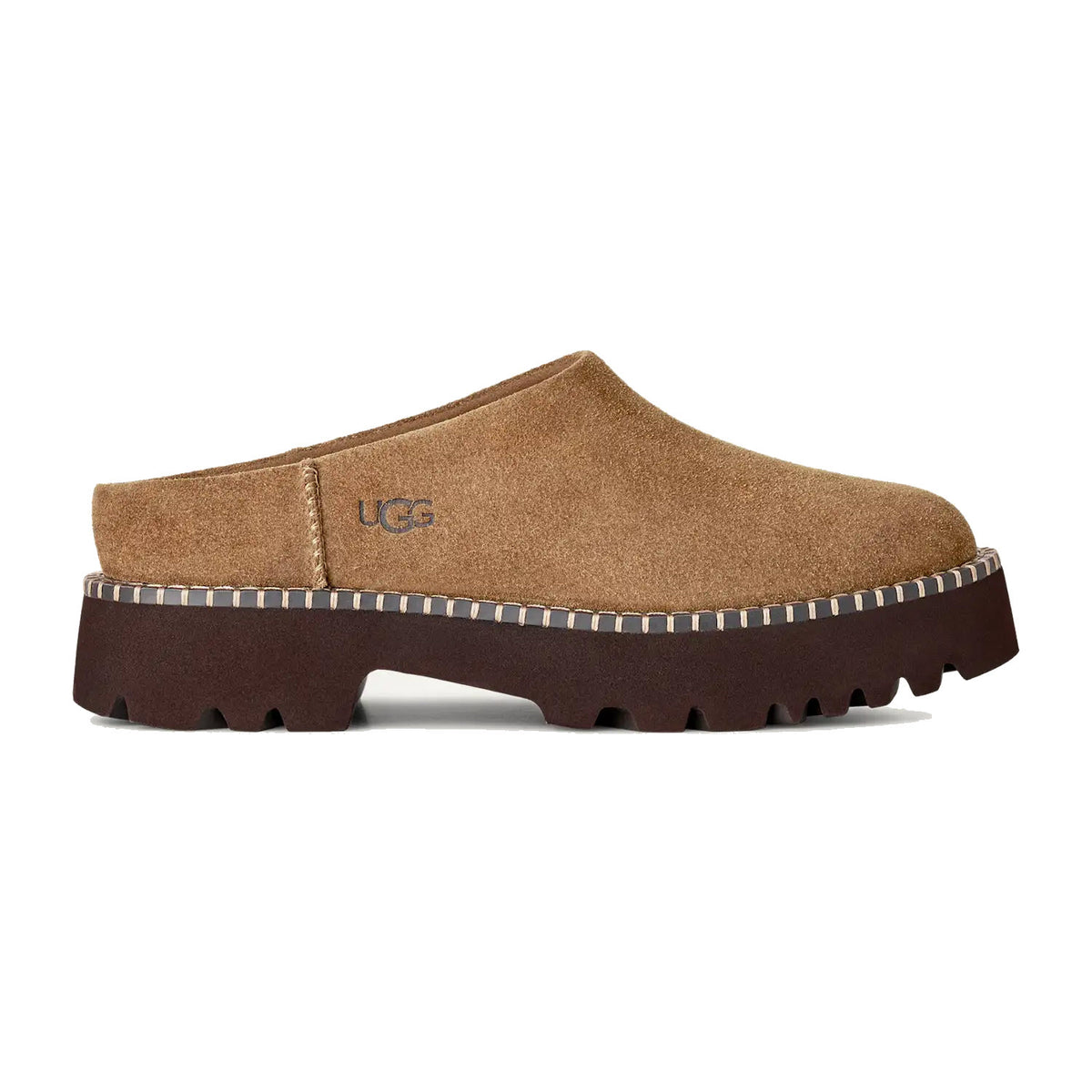 UGG UPTOWNER MULE SUEDE LIGHT BRONZE - WOMENS