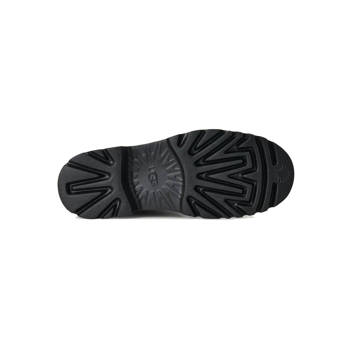UGG UPTOWNER SHORT BOOT LEATHER BLACK - WOMENS