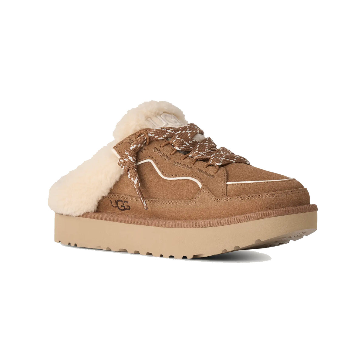 UGG LOWMEL MULE CHESTNUT - WOMENS