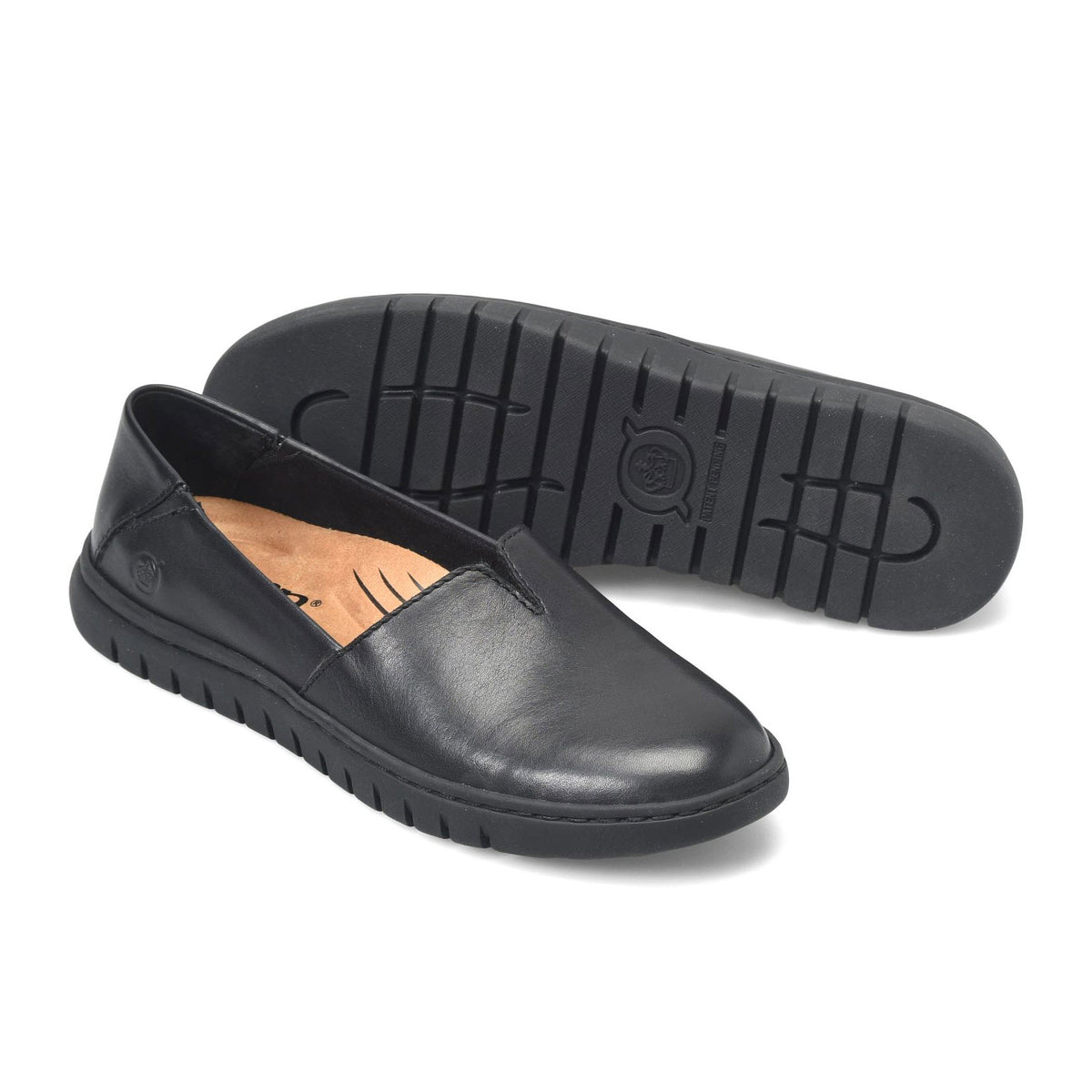 BORN SEBRA II SLIP ON BLACK - WOMENS