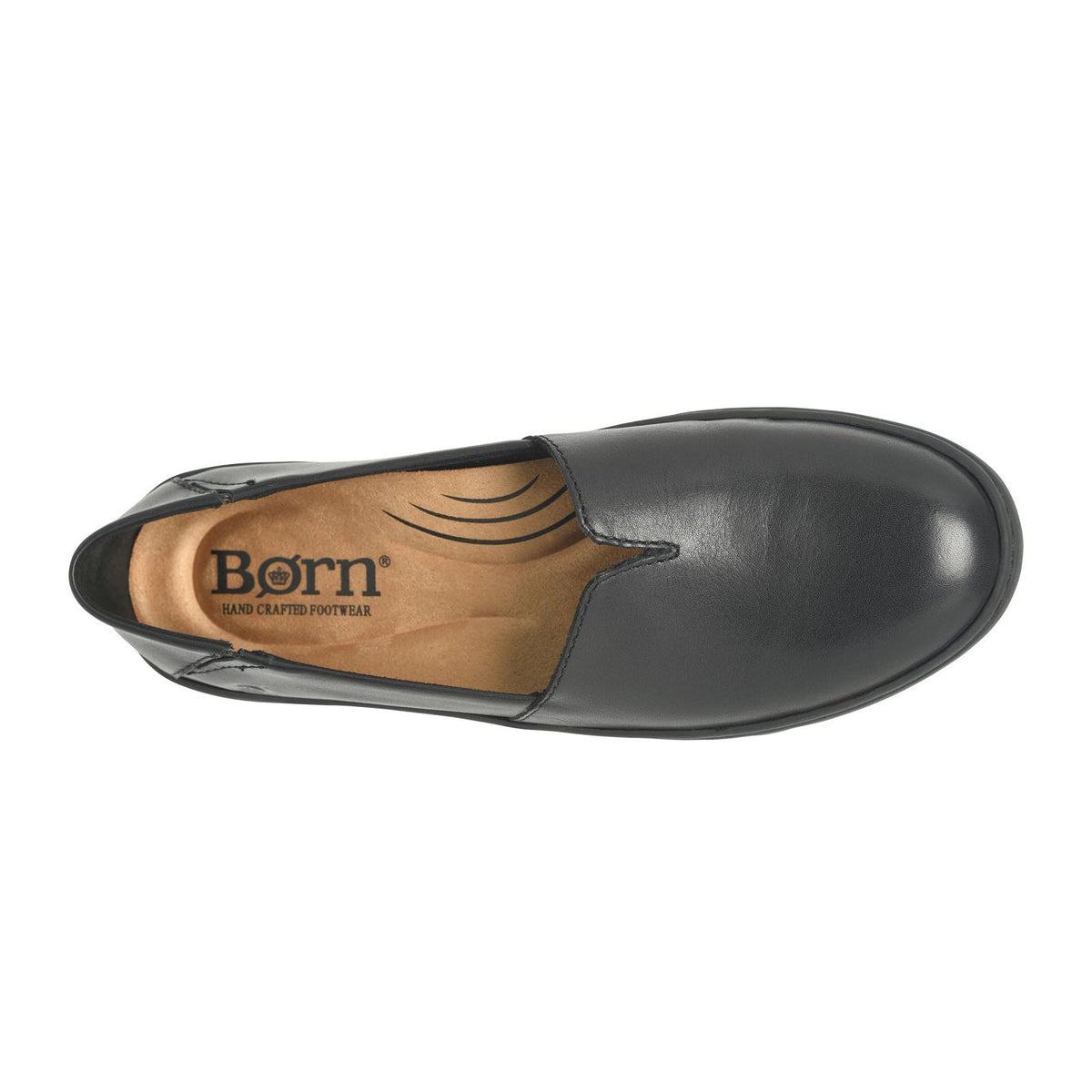 BORN SEBRA II SLIP ON BLACK - WOMENS