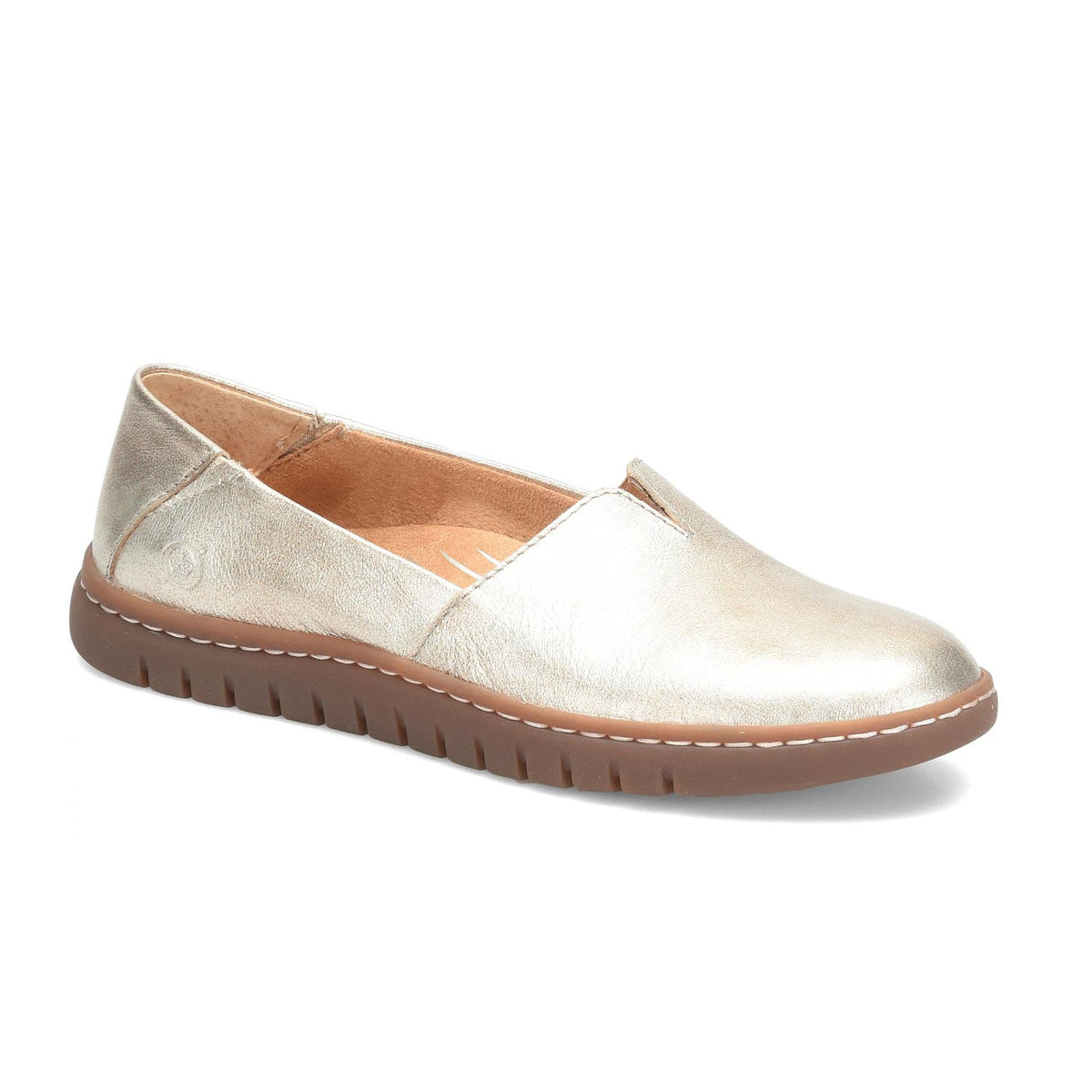 BORN SEBRA II SLIP ON TAN - WOMENS