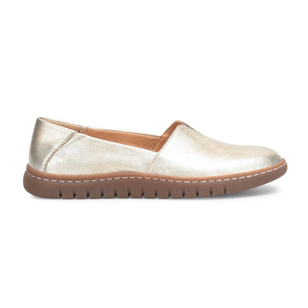 BORN SEBRA II SLIP ON TAN - WOMENS