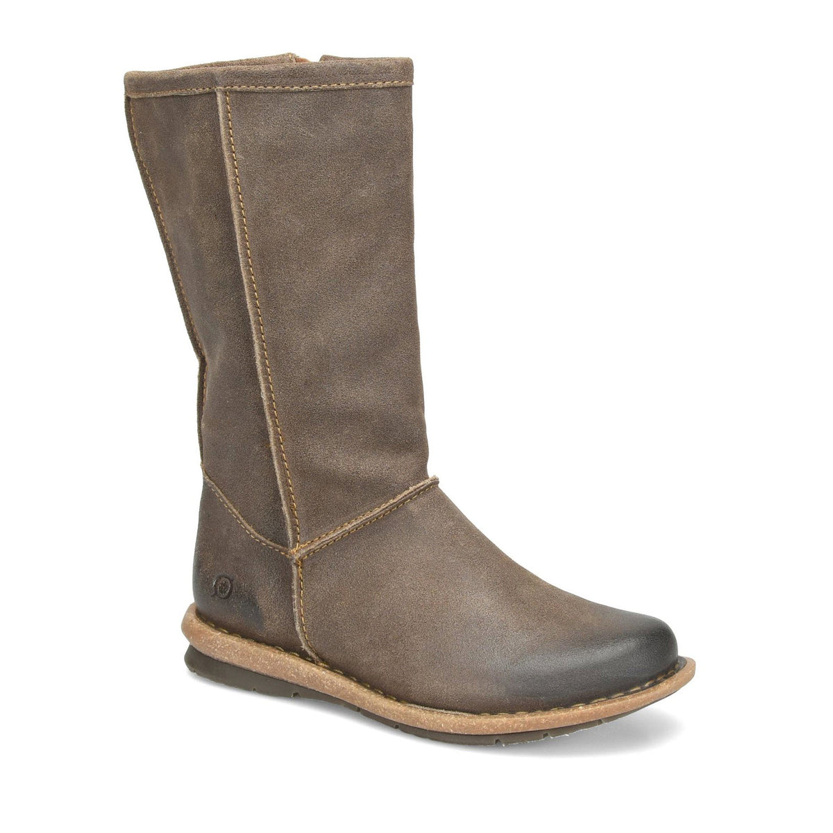BORN SALEE DISTRESSED SUEDE TAUPE - WOMENS
