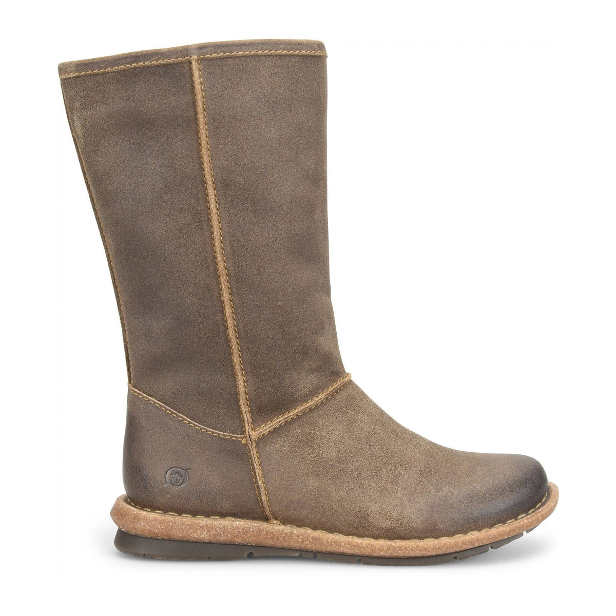 BORN SALEE DISTRESSED SUEDE TAUPE - WOMENS
