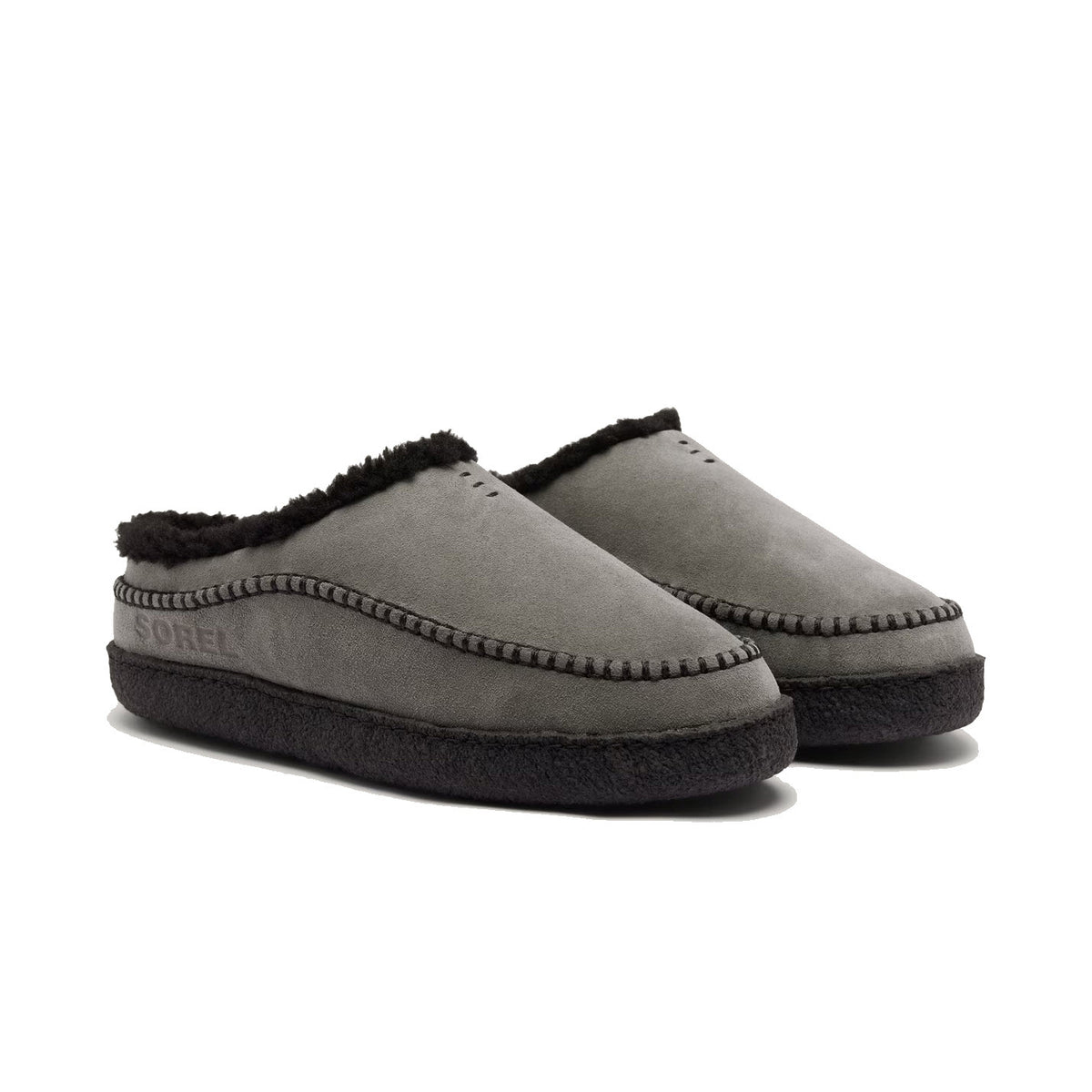 SOREL FALCON RIDGE III SLIPPER QUARRY BLACK - MENS