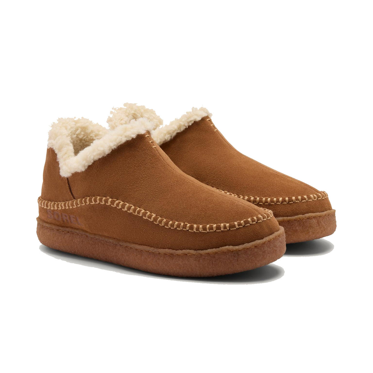 SOREL MANAWAN III SLIPPER VELVET TAN - MENS