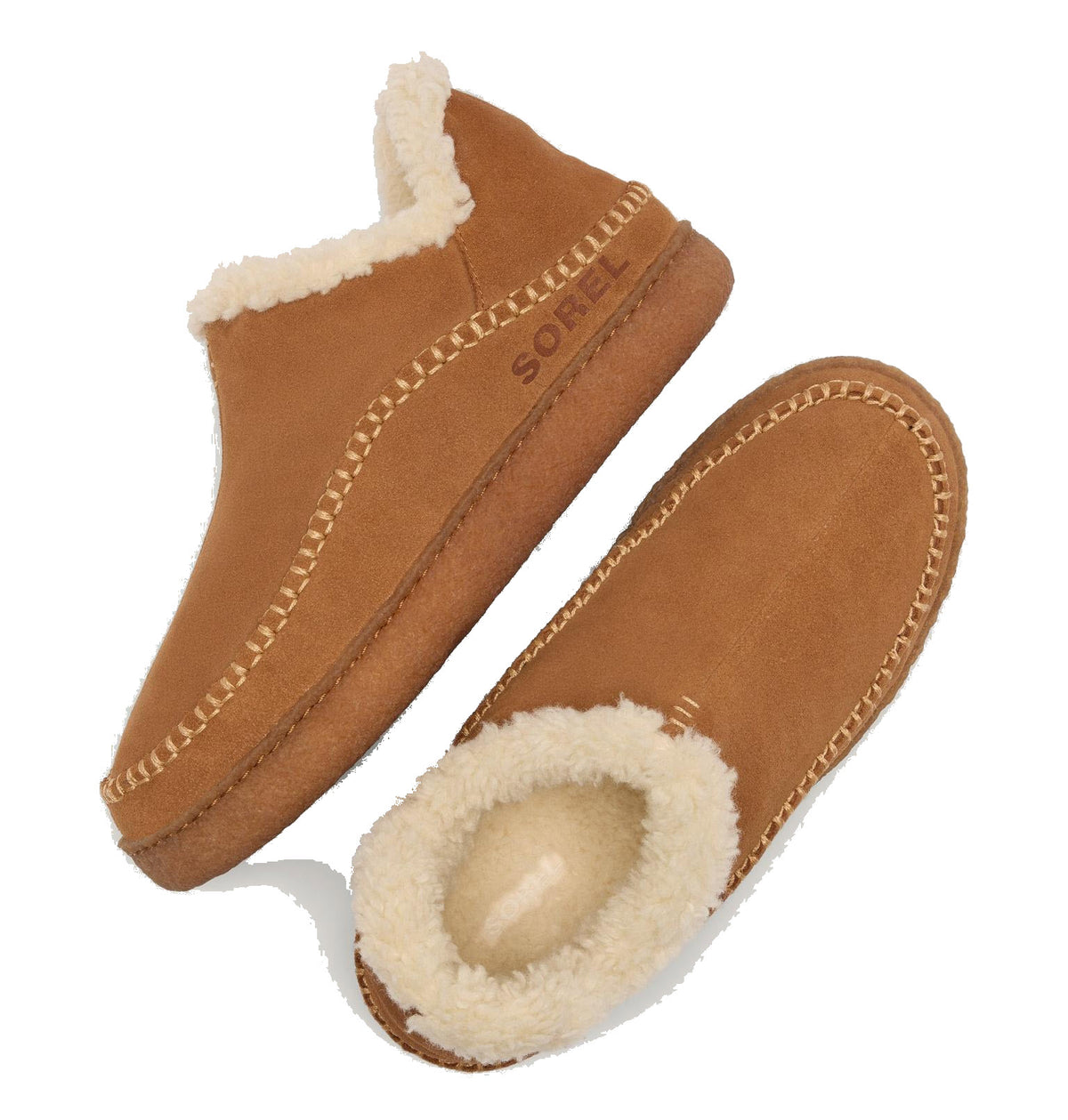 SOREL MANAWAN III SLIPPER VELVET TAN - MENS