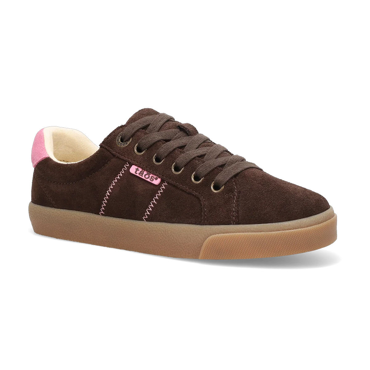 TAOS STAR 2.0 SNEAKER SUEDE BROWN PINK - WOMENS