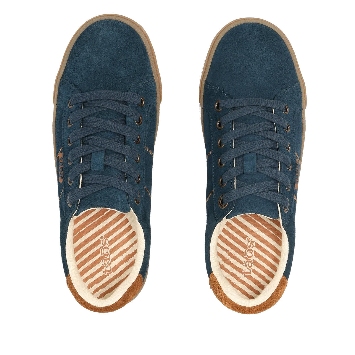 TAOS STAR 2.0 SNEAKER SUEDE TEAL COGNAC - WOMENS