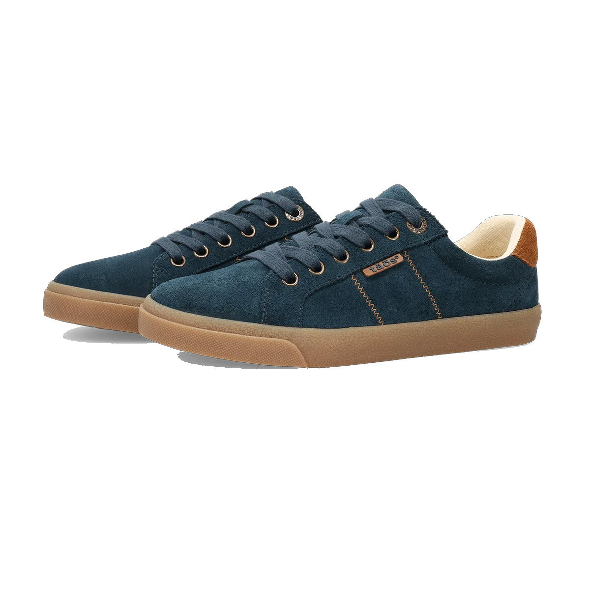 TAOS STAR 2.0 SNEAKER SUEDE TEAL COGNAC - WOMENS