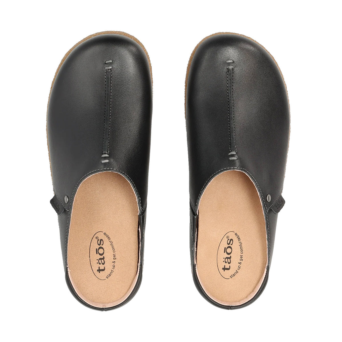 TAOS UPSIDE CLOG BLACK - WOMENS