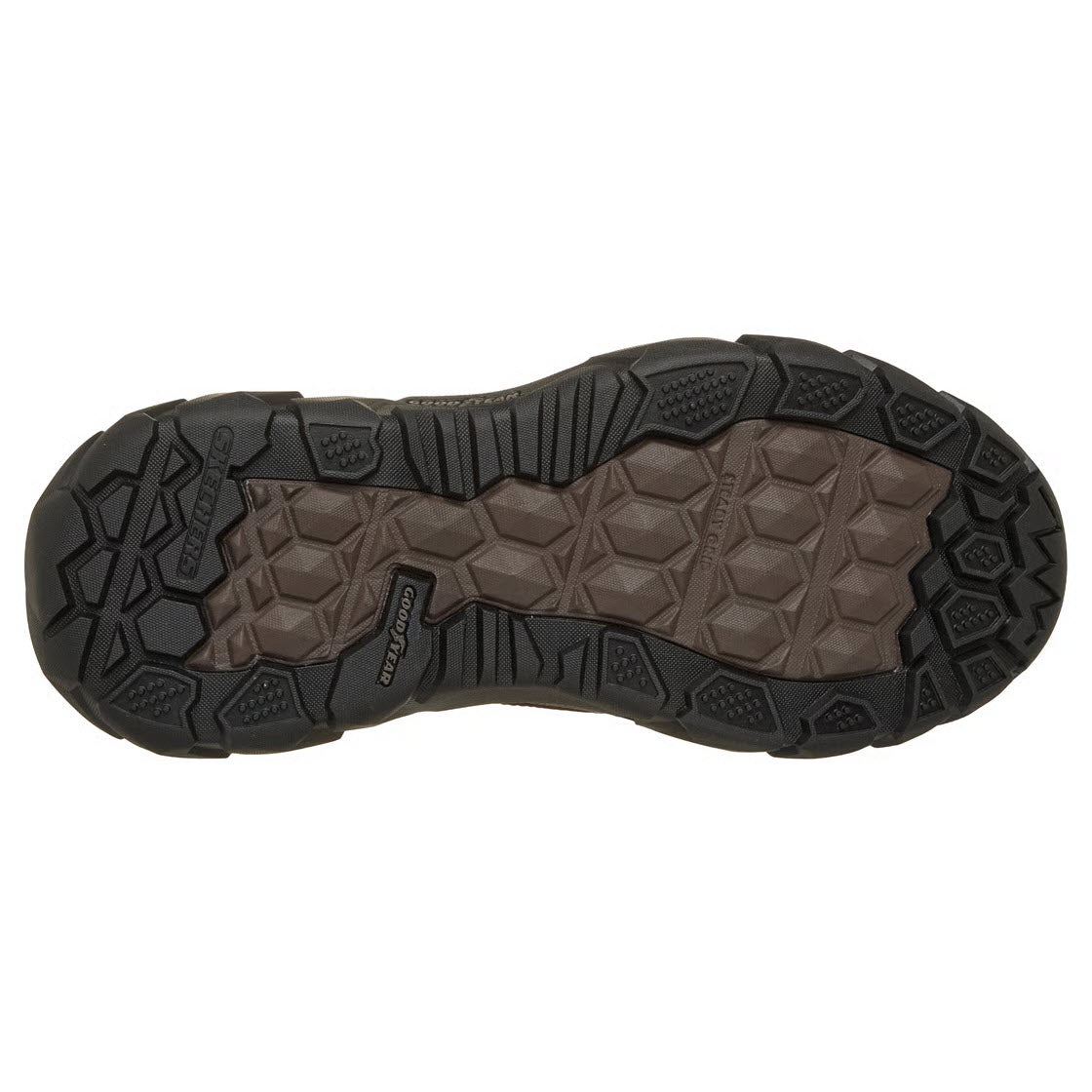 SKECHERS SLIP INS SANTORO REEVE RED BROWN - MENS
