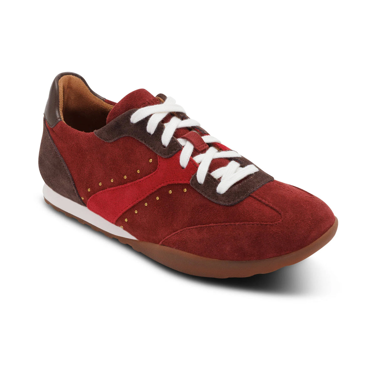AETREX SLOANE SNEAKER BURGUNDY - WOMENS
