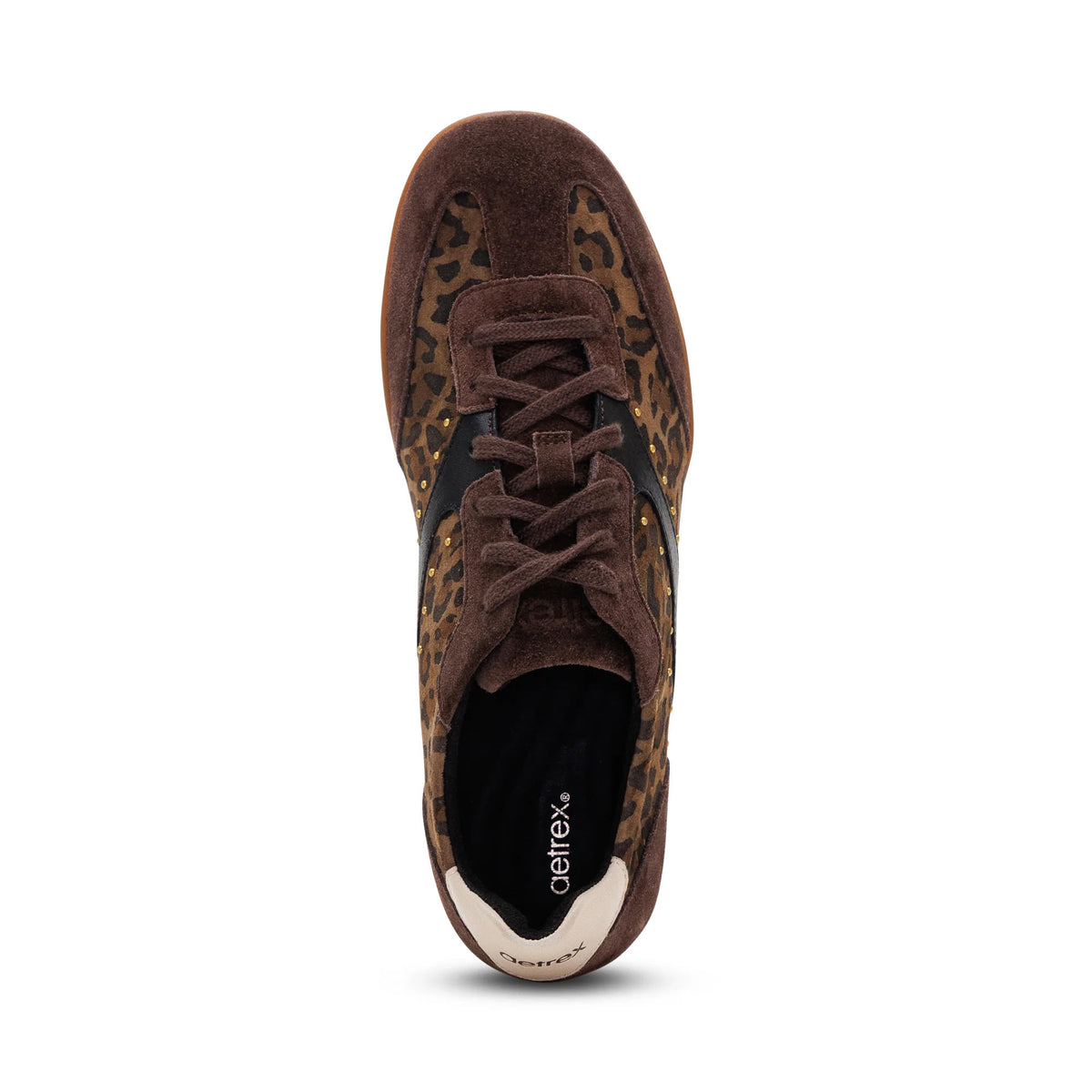 AETREX SLOANE SNEAKER LEOPARD - WOMENS