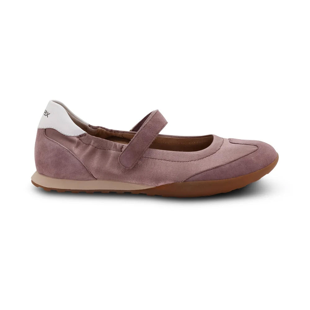 AETREX HALEY MARY JANE MAUVE - WOMENS