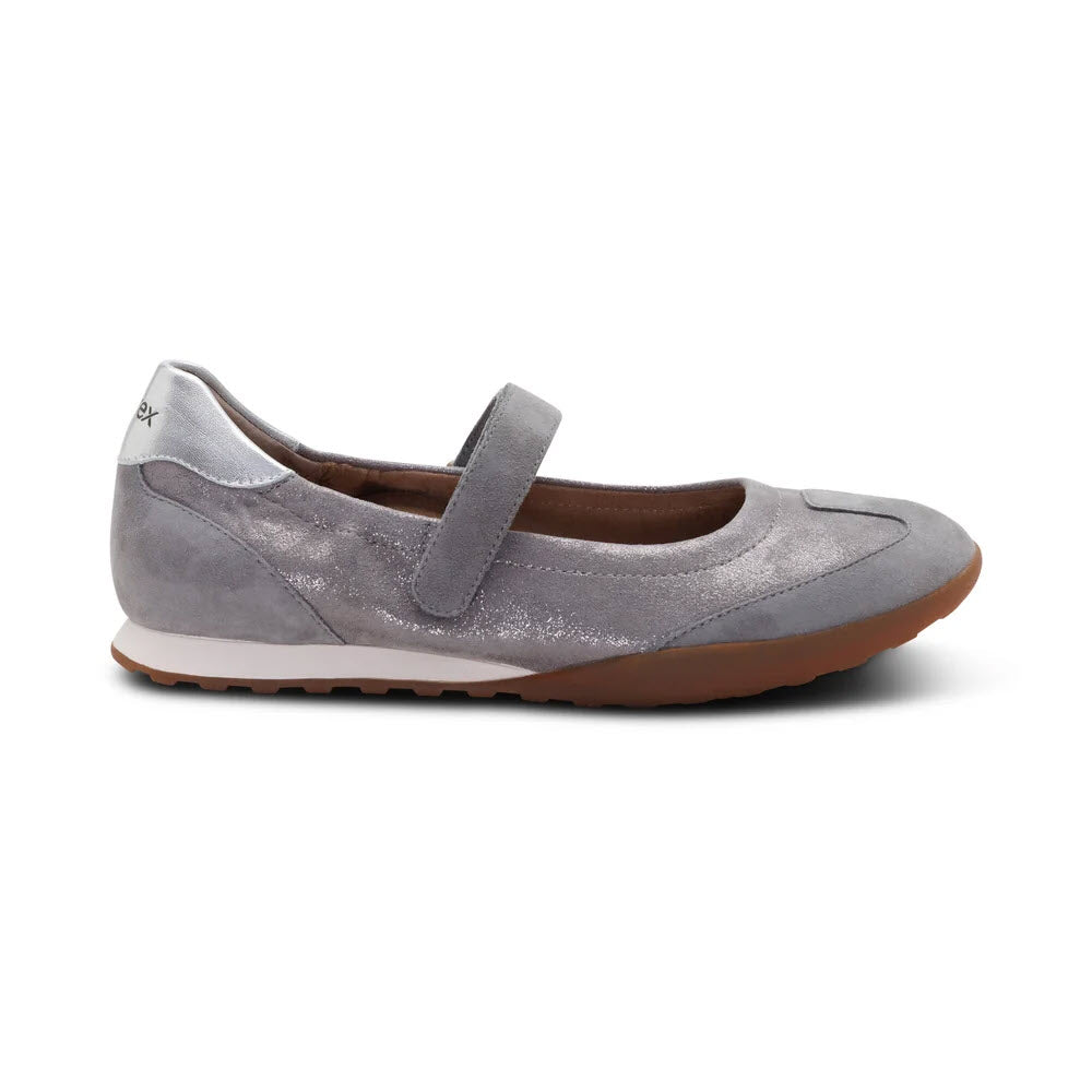 AETREX HALEY MARY JANE PEWTER - WOMENS