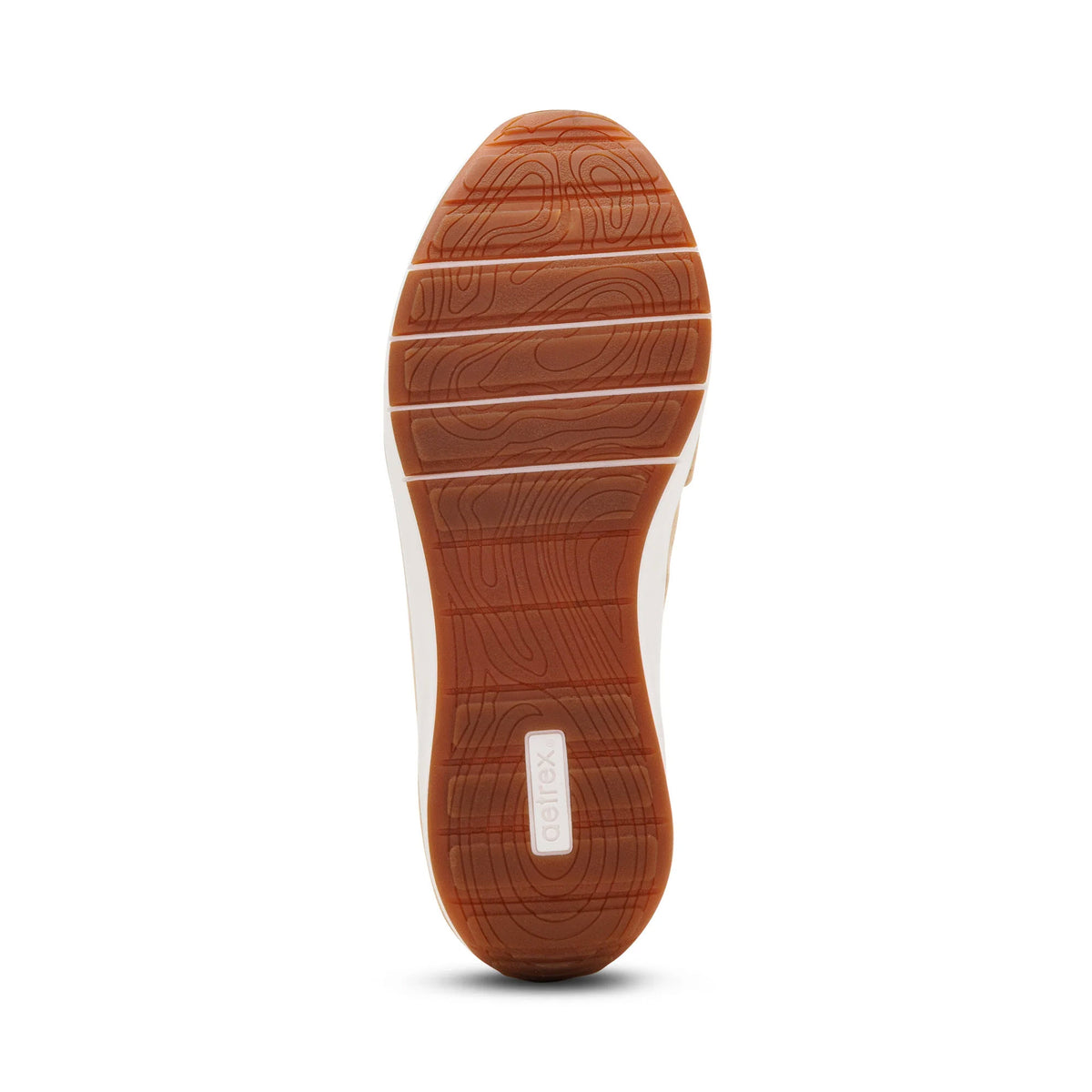 AETREX ATHENA SUEDE SNEAKER TAN - WOMENS