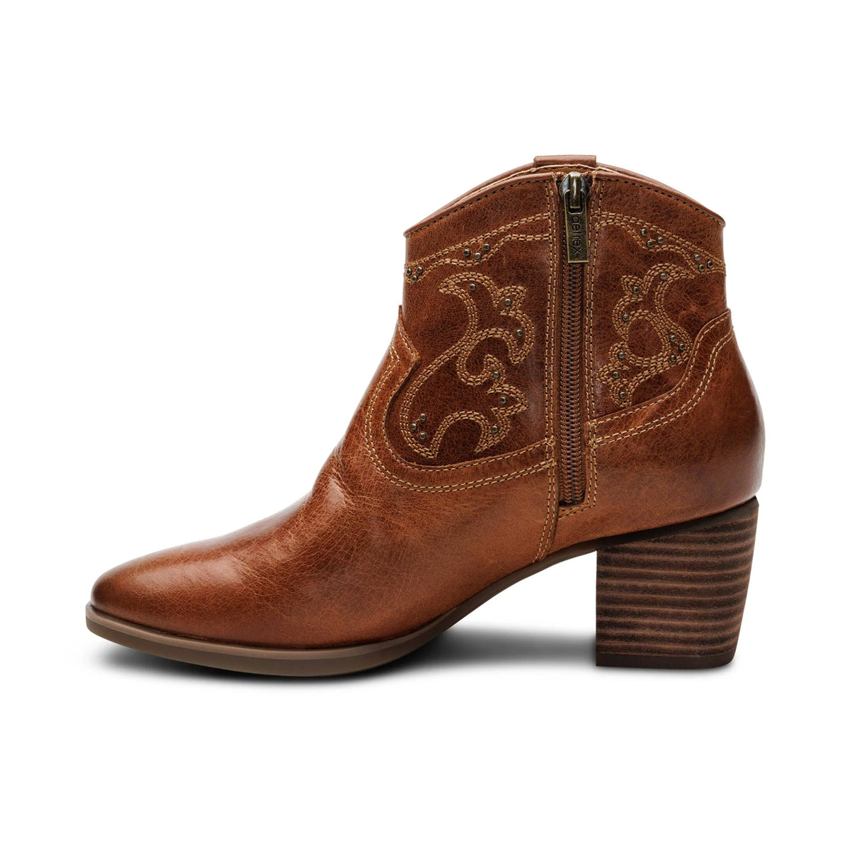 AETREX REAGAN WESTERN WEATHERPROOF BOOT COGNAC - WOMENS