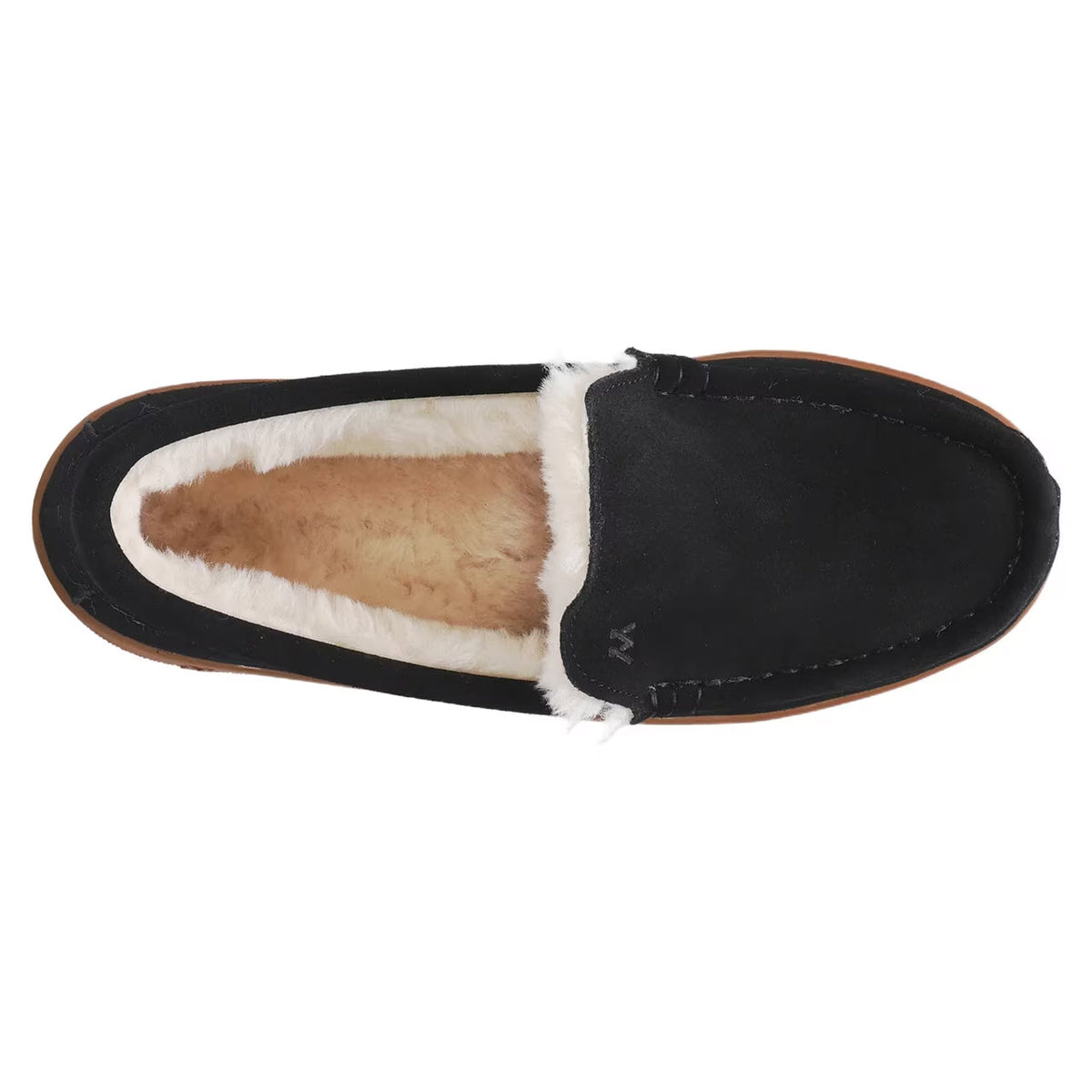 MYKOS HARRISON MOC SLIPPER BLACK BROWN - MENS