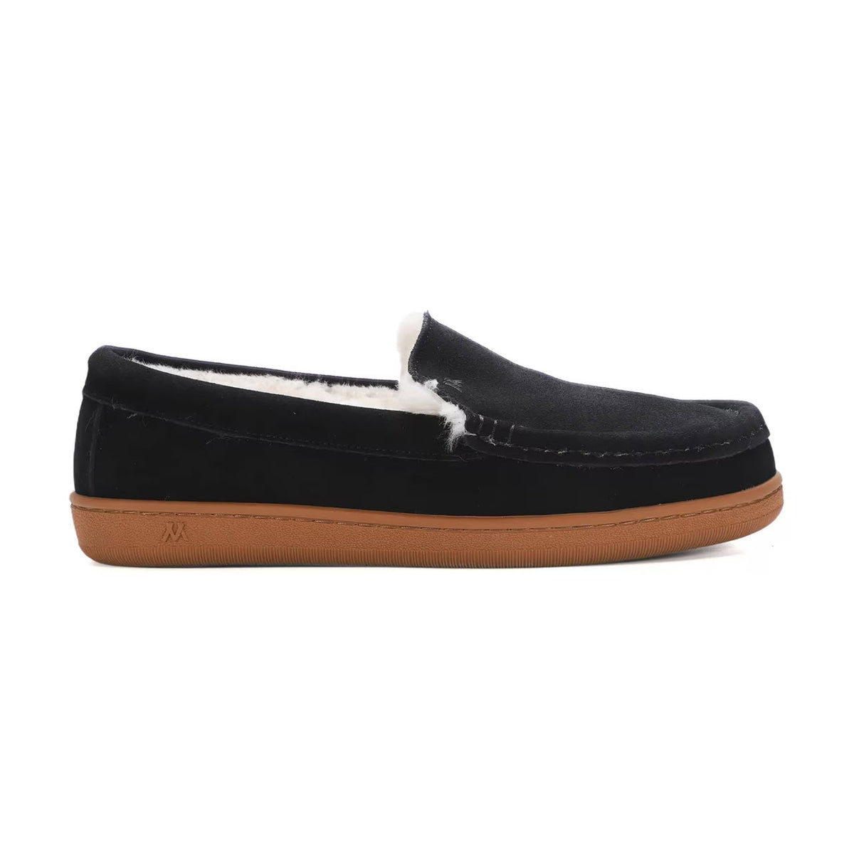 MYKOS HARRISON MOC SLIPPER BLACK BROWN - MENS