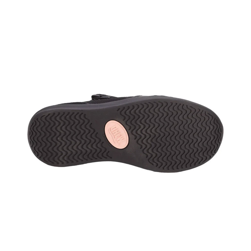 DREW HAPPY DOUBLE ZIP SNEAKER SOLID BLACK - WOMENS
