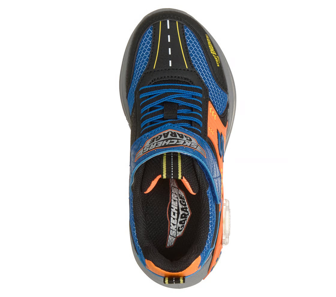 SKECHERS GARAGE BLACK NAVY - KIDS