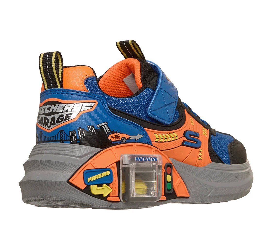 SKECHERS GARAGE BLACK NAVY - KIDS