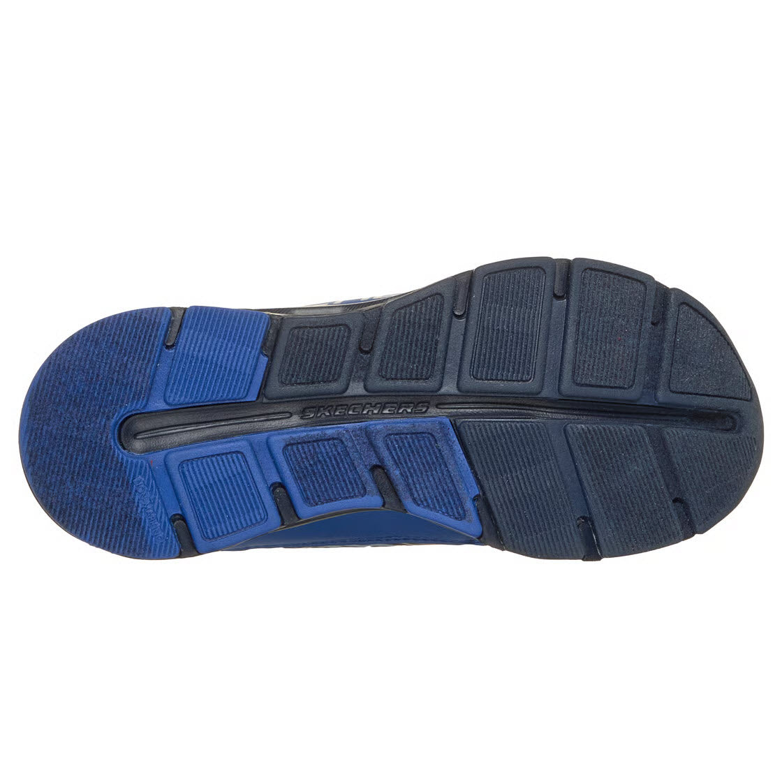 SKECHERS GLIDE STEP PLUS NAVY BLACK - KIDS