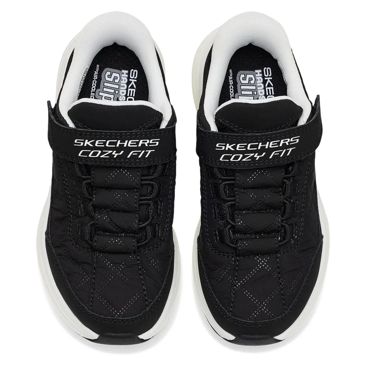 SKECHERS CONTOUR FOAM COZY FIT BLACK - KIDS