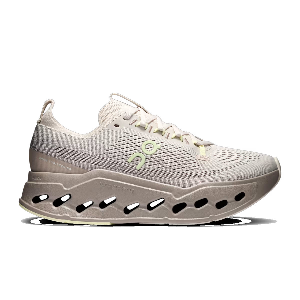 ON CLOUDSURFER MAX PELICAN/LIMELIGHT - WOMENS