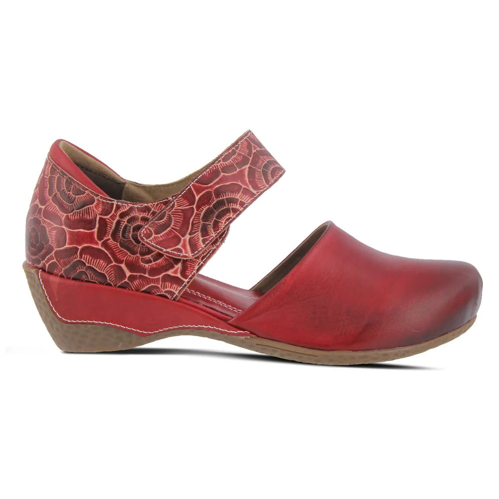 LARTISTE GLOSS PANSY MARY JANE RED - WOMENS